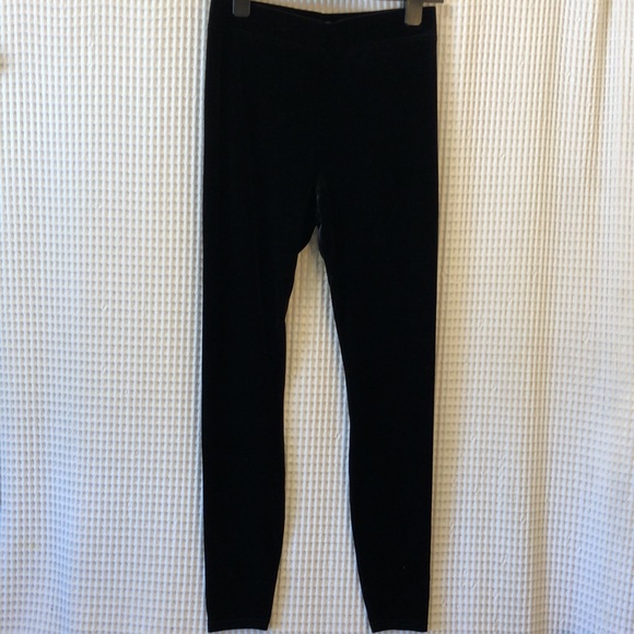 Madewell Black Velvet Leggings - Picture 2 of 6